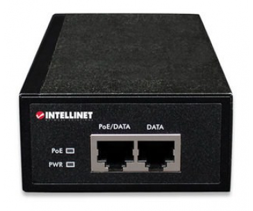 Intellinet 1-port PoE+ Gigabit Injector, 1x 30W, 802.3af/at